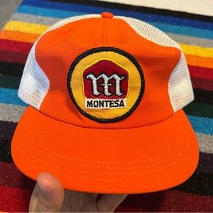 Vintage Montessa SnapBack Trucker hat Made in USA